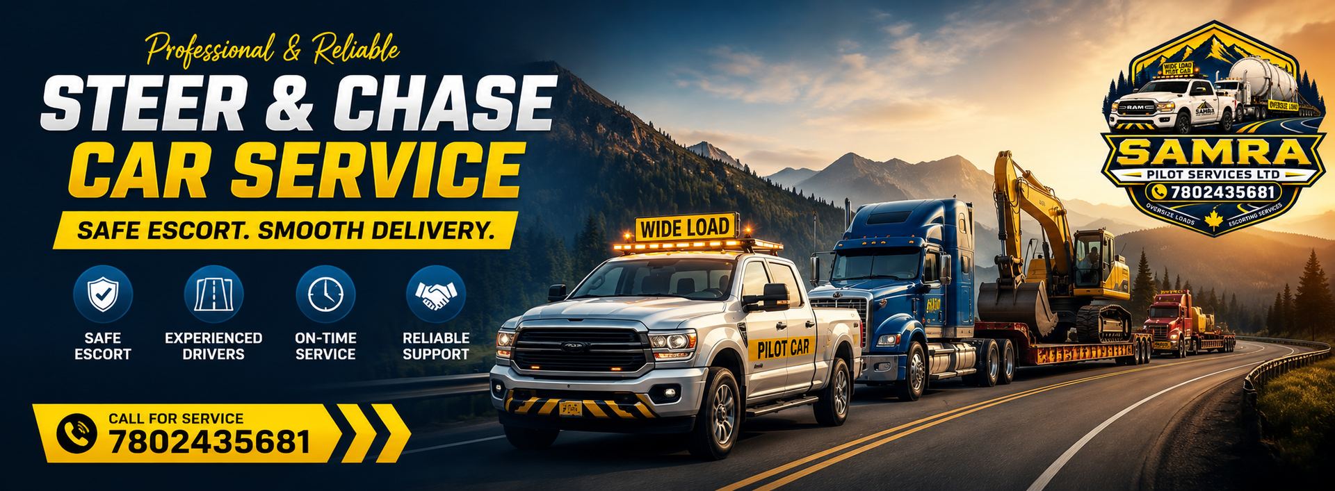 Steer & Chase Car Service Canada | Samra Car Pilot Services Ltd